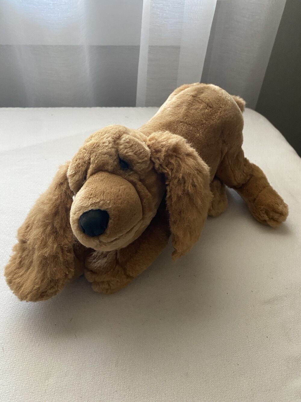 Dakin Applase Plush Dog Cocker Spaniel Puppy Brown Lou Rankin Little Friends